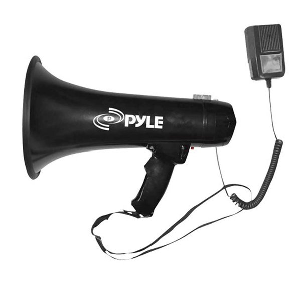 Pylepro PylePro PMP43IN 40 Watts Professional Megaphone - Bullhorn with Siren and 3.5mm Aux-In For Digital Music-iPod PMP43IN